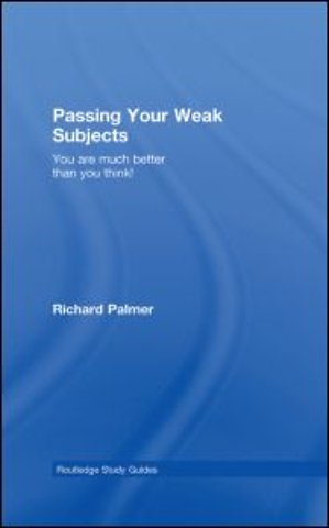 Passing Your Weak Subjects