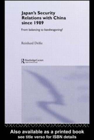 Japan's Security Relations with China since 1989