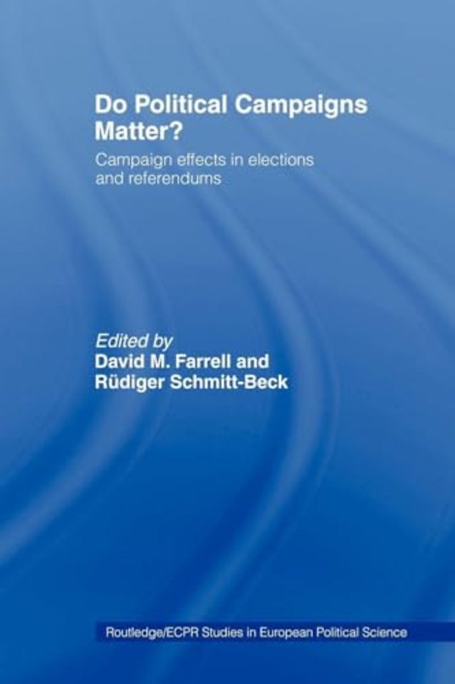 Do Political Campaigns Matter?