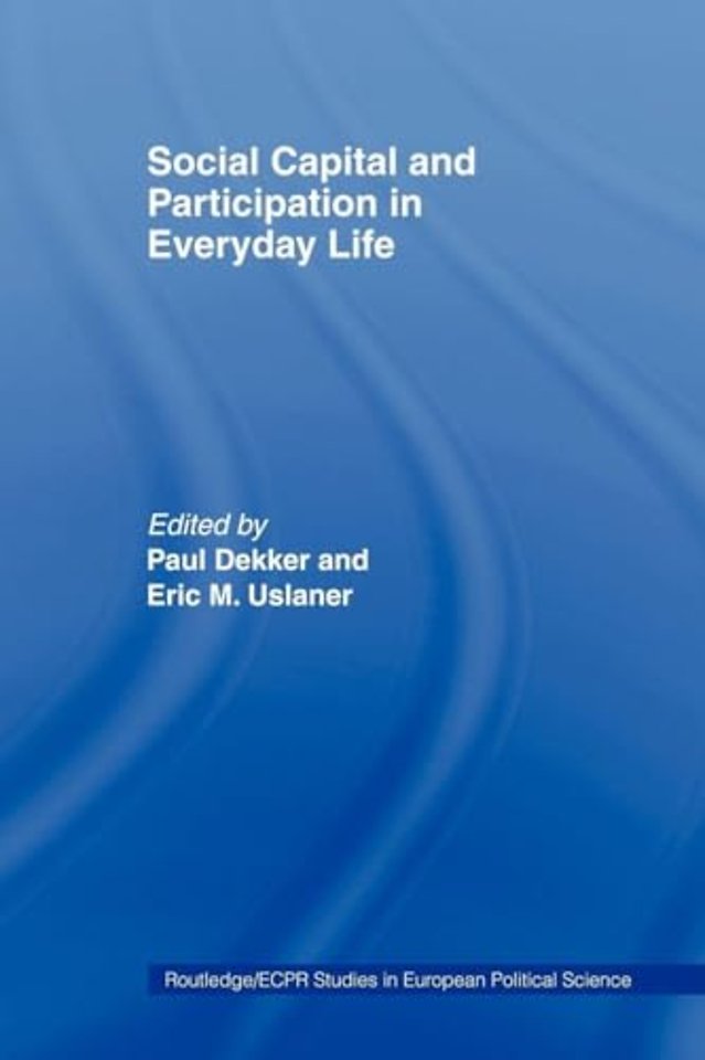 Social Capital and Participation in Everyday Life