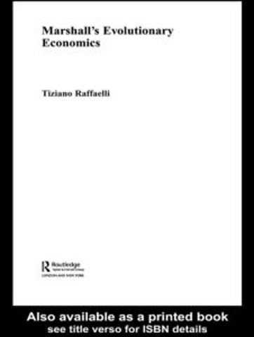 Marshall's Evolutionary Economics