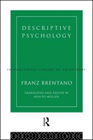 Descriptive Psychology