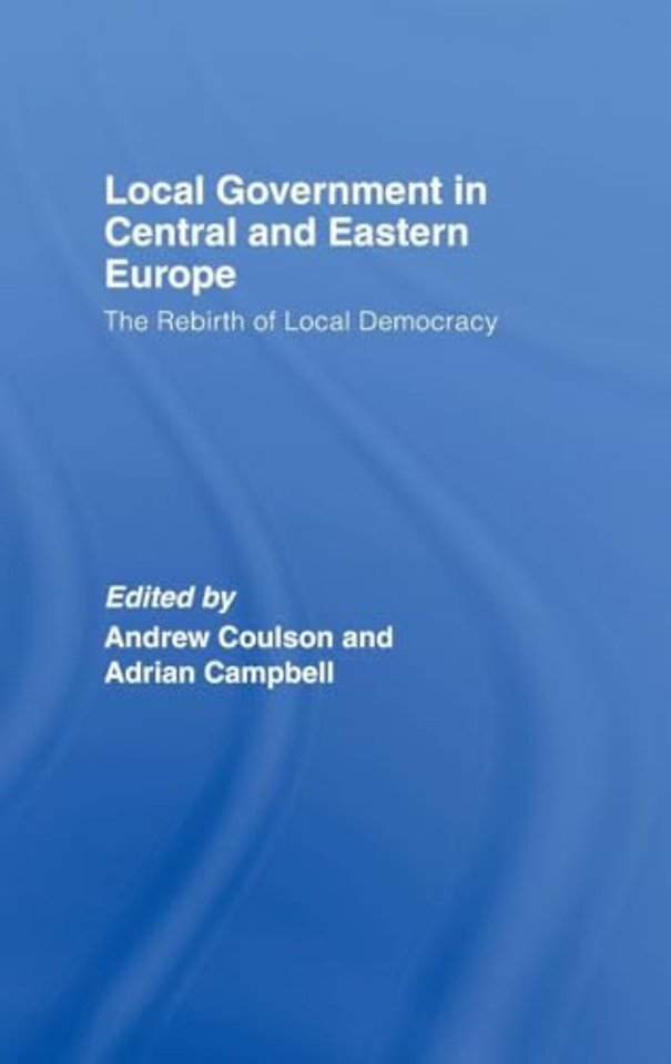 Local Government in Central and Eastern Europe
