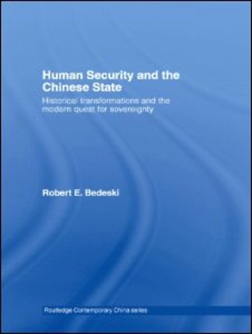 Human Security and the Chinese State