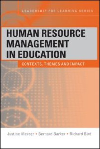 Human Resource Management in Education
