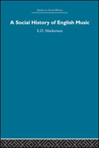 Social History of English Music