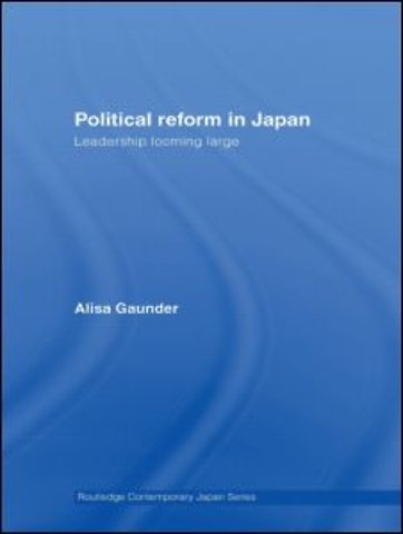 Political Reform in Japan