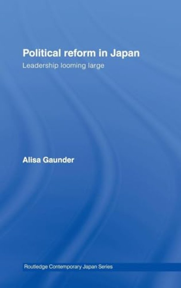Political Reform in Japan