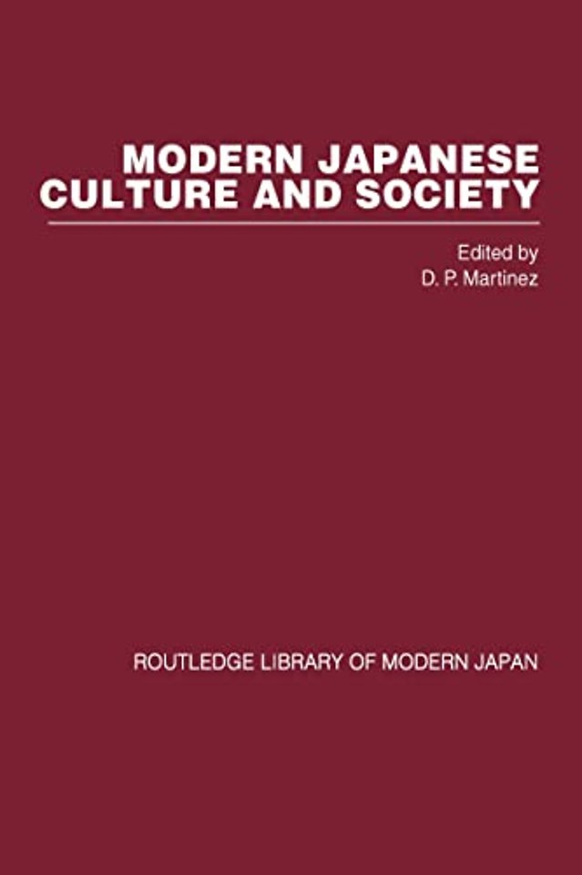 Modern Japanese Culture and Society