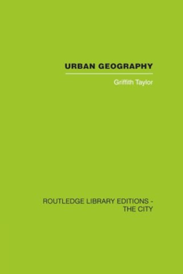 Urban Geography