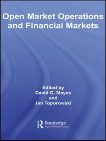 Open Market Operations and Financial Markets