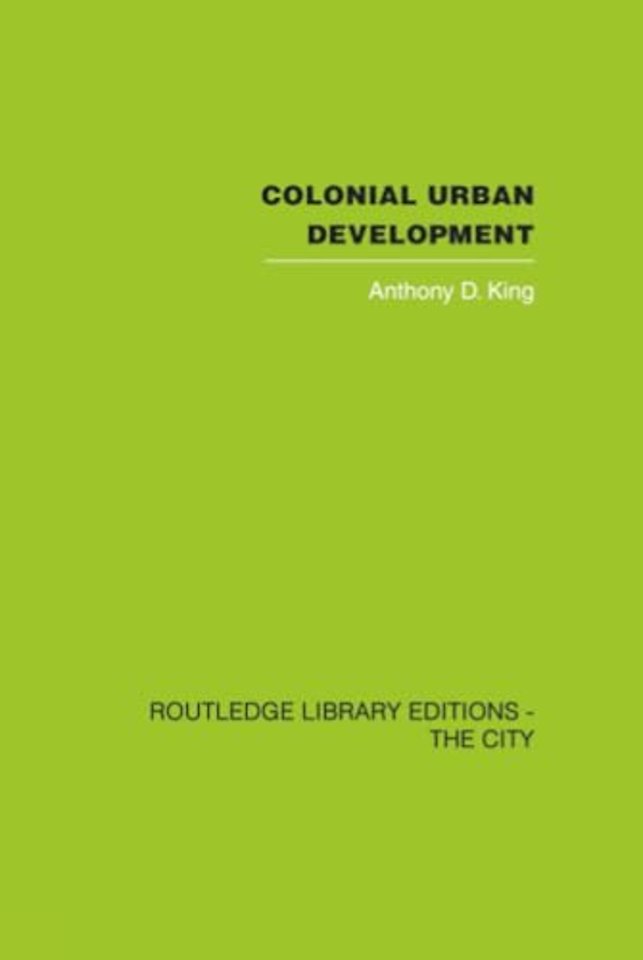 Colonial Urban Development