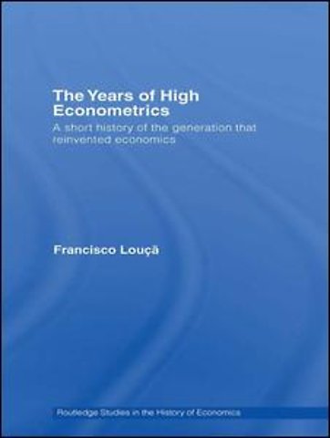 Years of High Econometrics