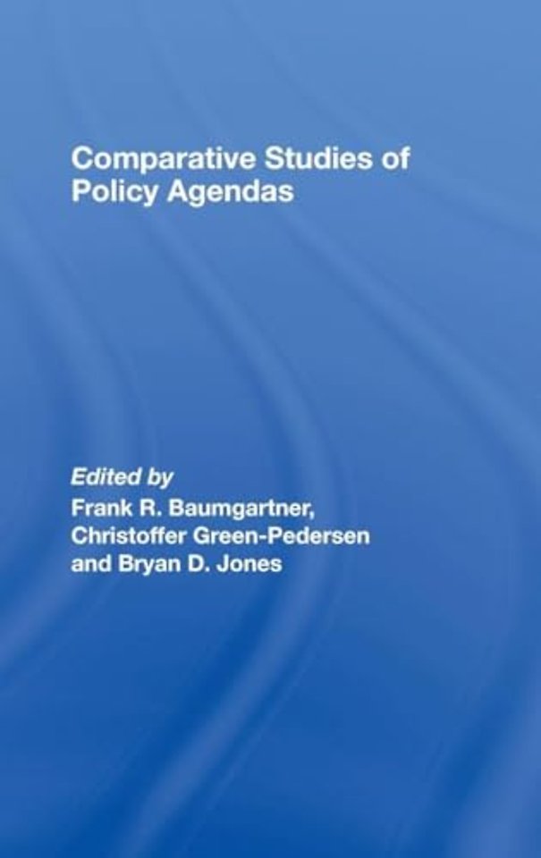 Comparative Studies of Policy Agendas