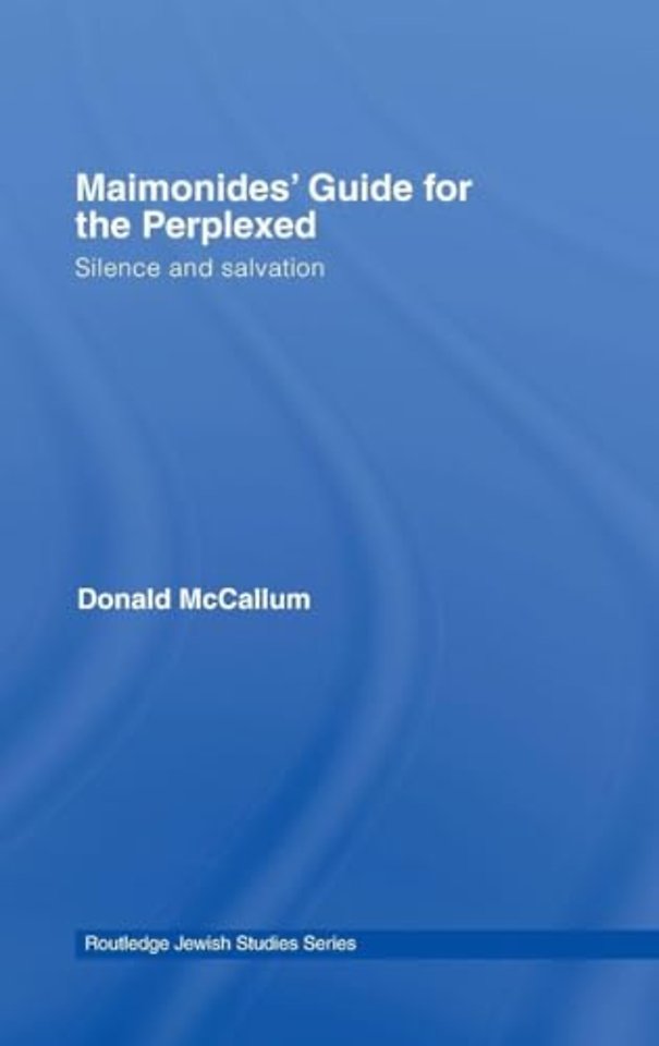 Maimonides' Guide for the Perplexed