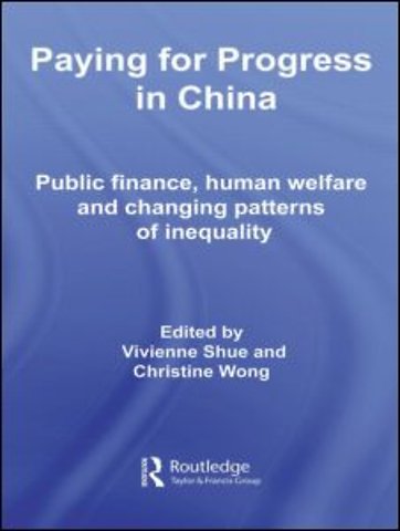 Paying for Progress in China