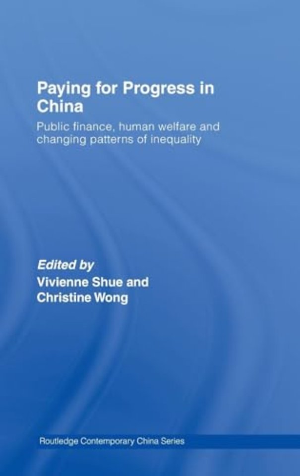 Paying for Progress in China