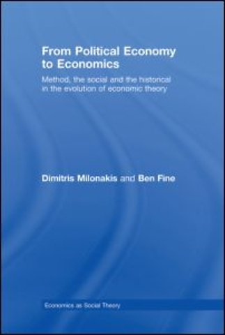 From Political Economy to Economics