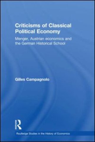 Criticisms of Classical Political Economy