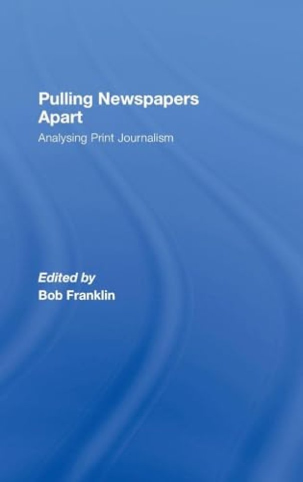 Pulling Newspapers Apart