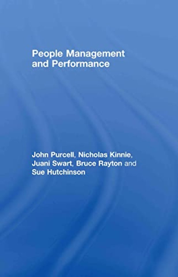 People Management and Performance