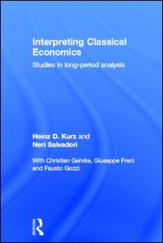 Interpreting Classical Economics