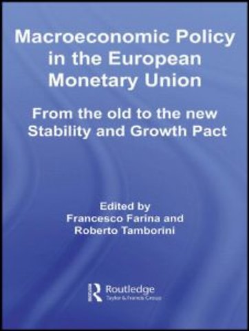 Macroeconomic Policy in the European Monetary Union