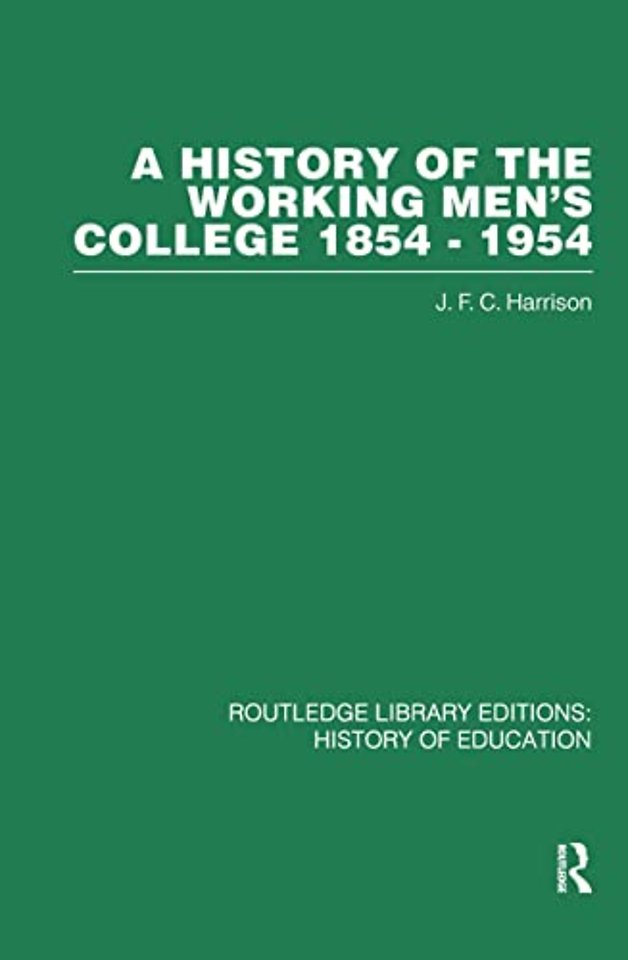 History of the Working Men's College