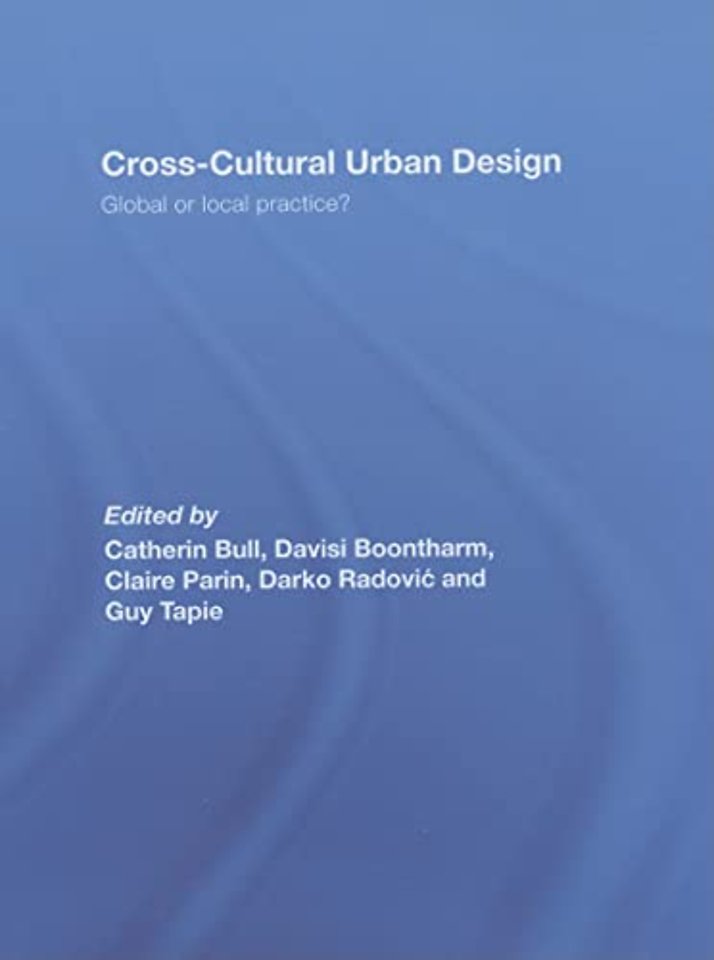Cross-Cultural Urban Design