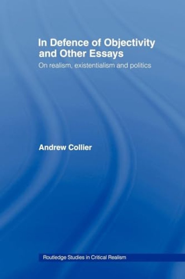 In Defence of Objectivity