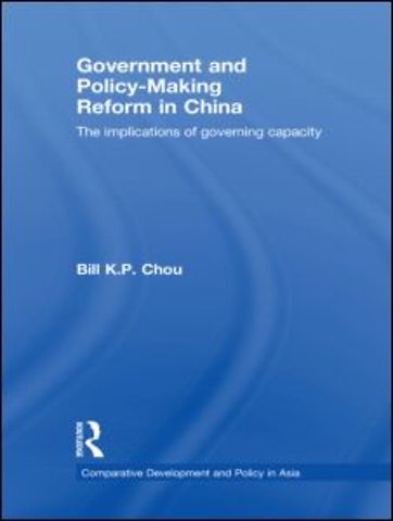 Government and Policy-Making Reform in China