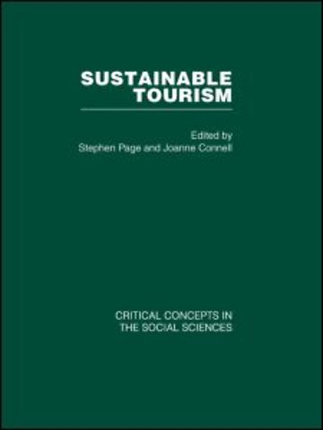 Sustainable Tourism