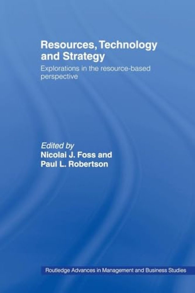 Resources, Technology and Strategy