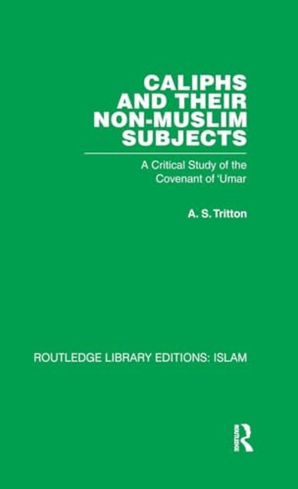 Caliphs and their Non-Muslim Subjects