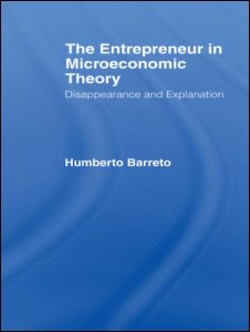 Entrepreneur in Microeconomic Theory
