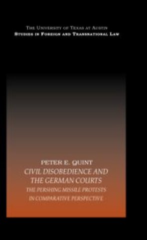 Civil Disobedience and the German Courts
