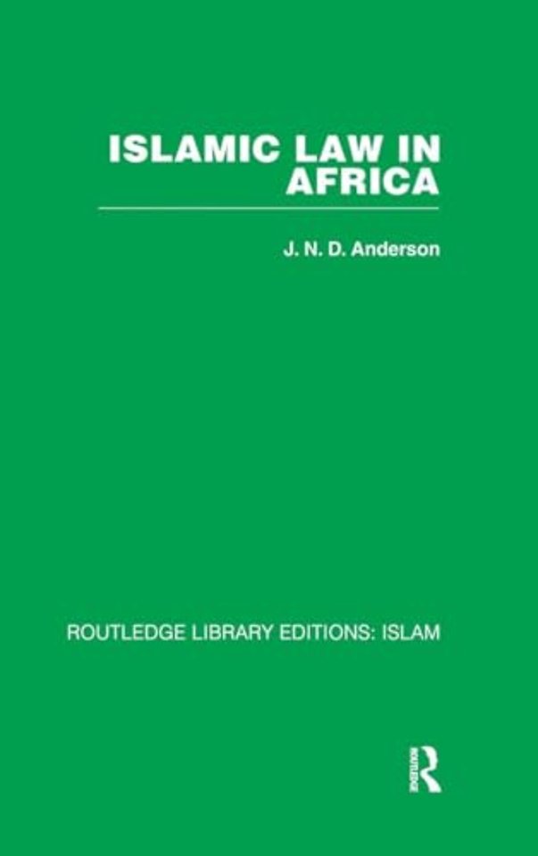 Islamic Law in Africa