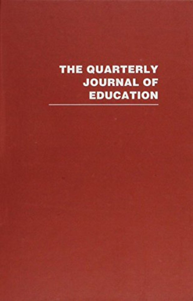 Quarterly Journal of Education