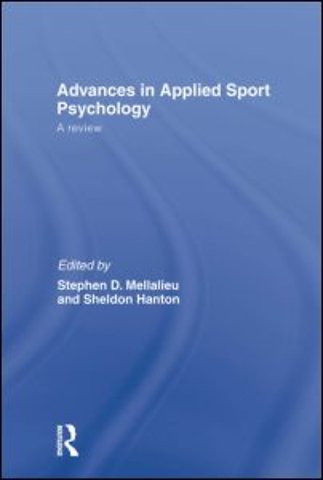 Advances in Applied Sport Psychology