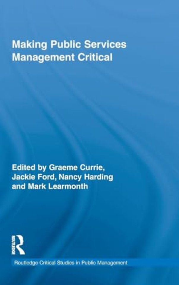 Making Public Services Management Critical