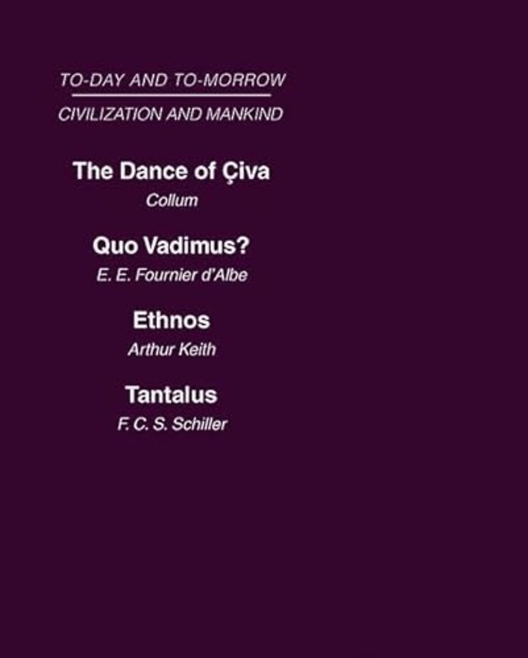 Civilization and Mankind: Mini-set A Today & Tomorrow  2 vols