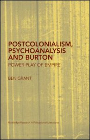 Postcolonialism, Psychoanalysis and Burton