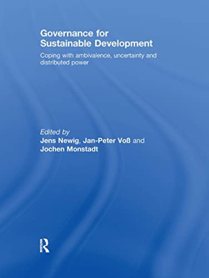 Governance for Sustainable Development
