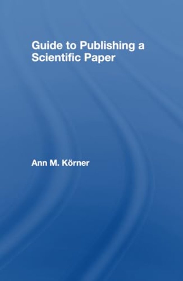 Guide to Publishing a Scientific Paper
