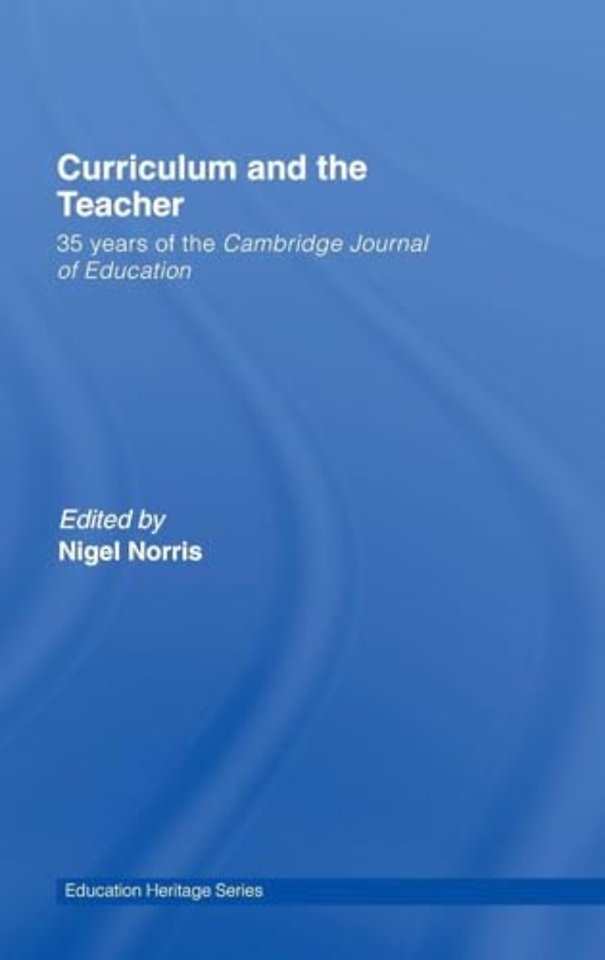 Curriculum and the Teacher