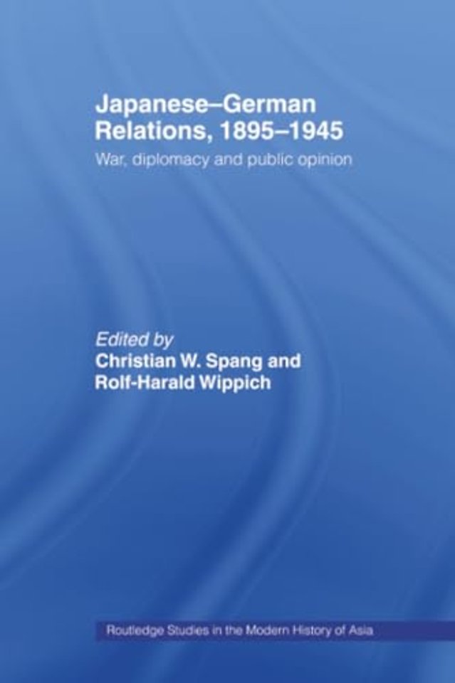 Japanese-German Relations, 1895-1945
