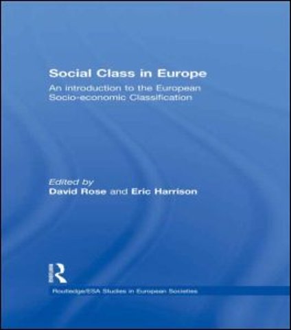 Social Class in Europe