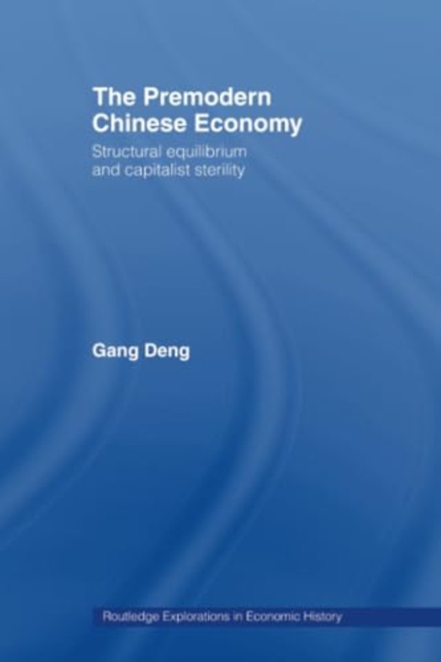 Premodern Chinese Economy