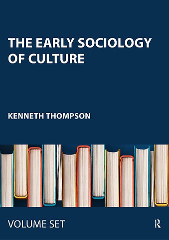 Early Sociology of Culture