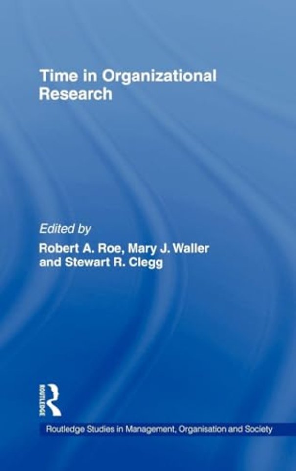 Time in Organizational Research